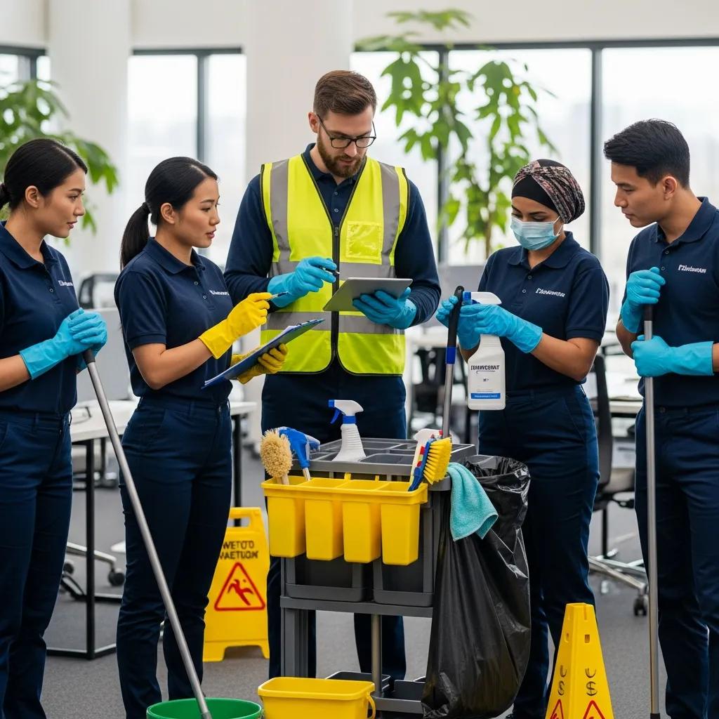 diverse-cleaning-staff-conducting-a-workplace-safety-assessment-with-cleaning-equipment-and-safety-gear-3db5c914-1523-4d04-a1b7-4840b1e3c7ea.webp Diverse cleaning staff conducting a workplace safety assessment with cleaning equipment and safety gear